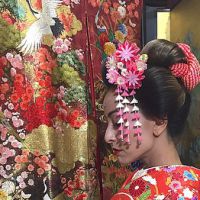 Sabrina Sato usa roupa típica de oriental durante viagem ao Japão. Veja fotos!