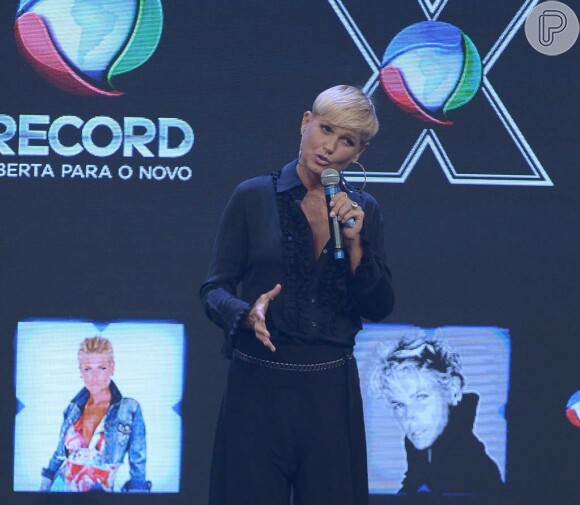 A Record montou um grande evento para anunciar a contratação de Xuxa