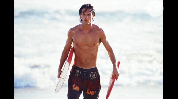 Rodrigo Santoro interpretou um vilão no filme 'As Panteras - Detonando' (2003) e fez algumas cenas na praia