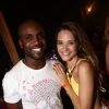 Juliana Paiva e Rafael Zulu foram à festa 'Verão na Laje', no Rio