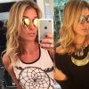 A musa fitness Gabriela Pugliesi cortou os fios e exibiu a mudança de visual no Instagram
