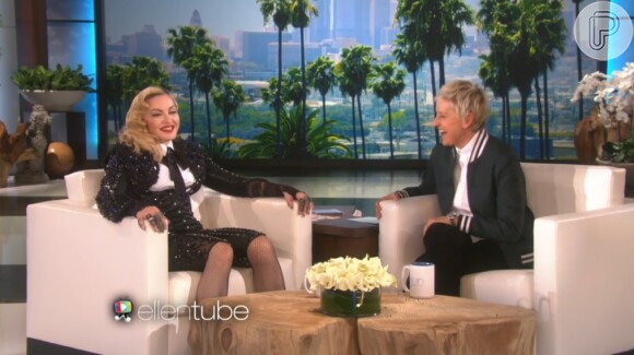 Madonna participou do talk-show de Ellen Degeneres nesta terça-feira, 17 de março de 2015, falou sobre suas conquistas amorosas: 'Eu namorei homens de várias idades. Mas o mais jovem, nos últimos seis anos, tinha 22'