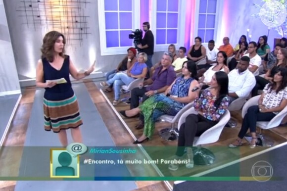 Amanda foi ao programa de Fátima Bernardes para falar sobre seu grupo de amigas solteiras