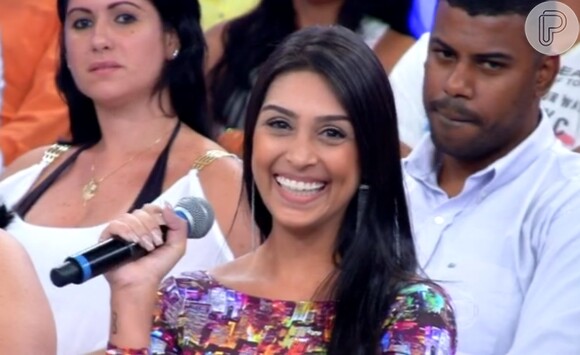 Amanda participou do programa 'Encontro com Fátima Bernardes' em janeiro de 2014
