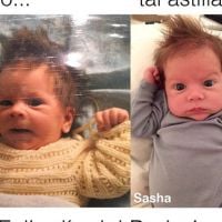 Shakira mostra semelhança entre o filho Sasha e o marido, Gerard Piqué, em foto