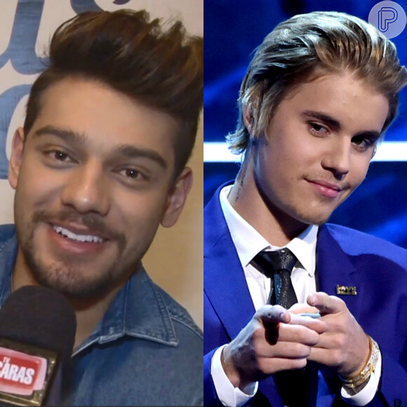 Lucas Lucco gostaria de fazer parceria com Justin Bieber: 'Sonho', disse ele em entrevista à 'TV Caras', nesta sexta-feira, 20 de março de 2015