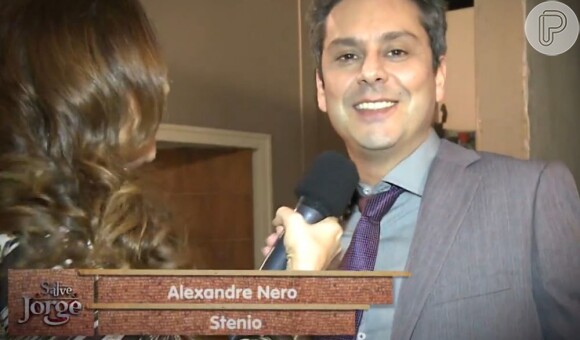 Giovanna Antonelli entrevistou Alexandre Nero, o par romântico dela em 'Salve Jorge'