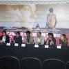 A coletiva de imprensa e pré-estreia do filme 'Faroeste Caboclo' ocorreu em 16 de maio de 2013, em Botafogo, no RJ