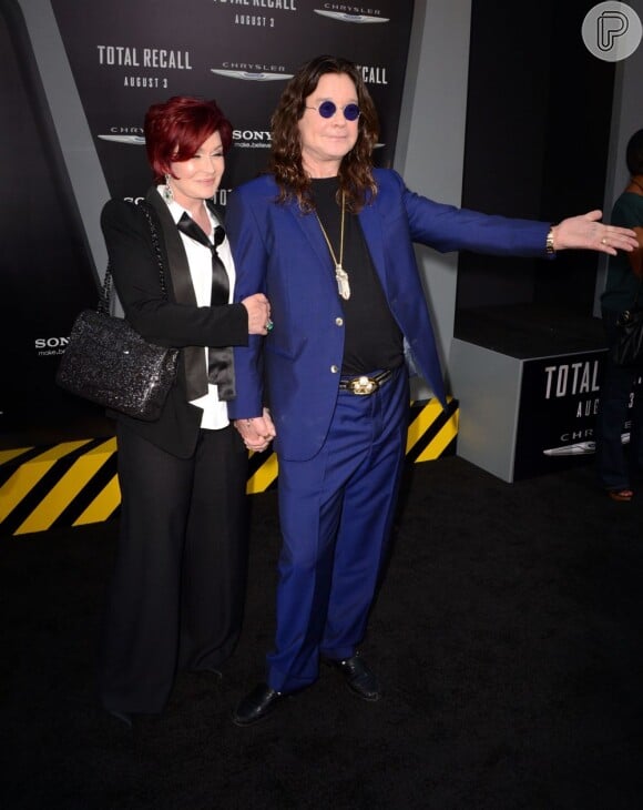 Sharon e Ozzy Osbourne se afastaram para que o artista se recupere do vício de drogas e álcool
