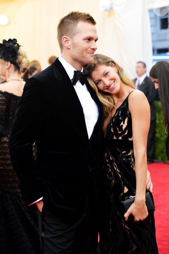 Gisele Bündchen está casada há nove anos com o jogador de futebol americano Tom Brady
