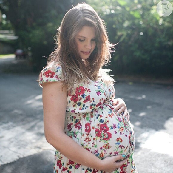 Carolinie Figueiredo engordou 20kg na gravidez de Theo, seu segundo filho