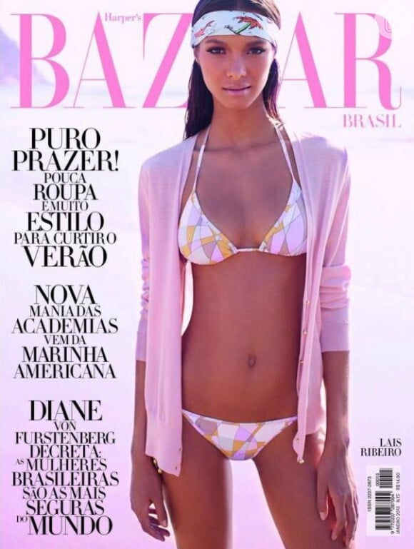 Em janeiro 2013, a top piauiense foi capa da 'Harper's Bazaar Brasil'