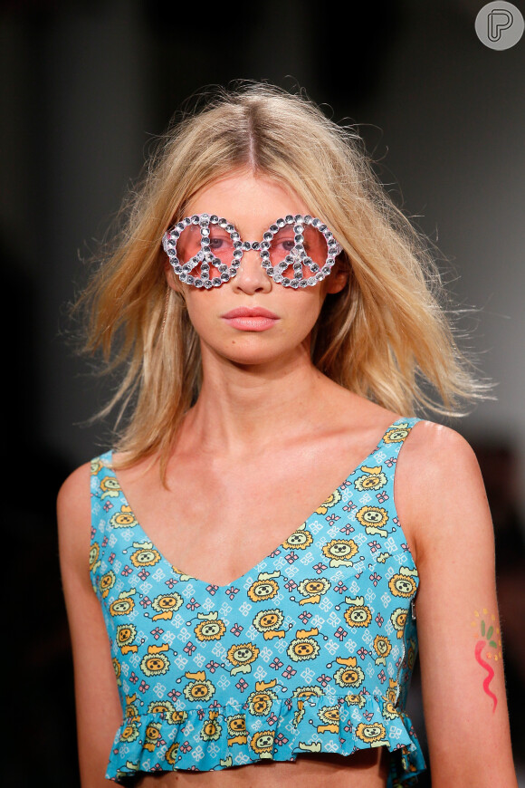 Em setembro passado, a belga desfilou as tendências da primavera 2015 durante a Semana da Moda de Nova York, nos Estados Unidos