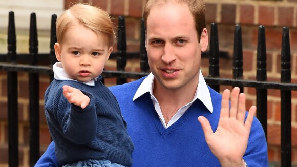 Príncipe William leva o filho, George, para visitar Kate Middleton em hospital