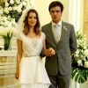 Laura (Nathalia Dill) e Caíque (Sergio Guizé) vão se casar nos últimos capítulos de 'Alto Astral' em cenas gravadas no Palácio Guanabara, na Zona Sul do Rio de Janeiro