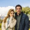 Júlia (Isabelle Drummond) e Felipe (Michel Noher) se aproximam e acabam se beijando numa viagem à Antártica, em 'Sete Vidas'