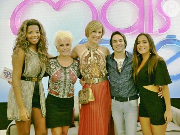 Anitta e Ludmilla participaram de 'Alto Astral' ao lado de Ana Maria Braga, Claudia Raia e Conrado Caputo