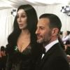 Cher e Marc Jacobs no Met Gala 2015