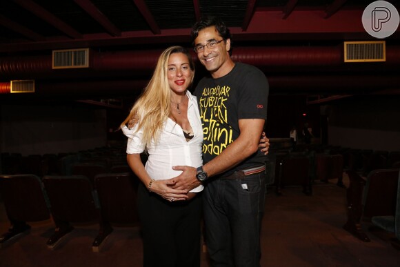 Luhanna Melloni deu à luz Mikael, seu segundo filho com Luciano Szafir