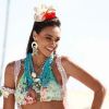 Novela 'Flor do Caribe': Taís (Débora Nascimento) vai brilhar em desfile de biquíni da ONG de Ester (Grazi Massafera)