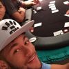 Neymar se torna embaixador de site de jogos de pôquer: 'Grande paixão', nesta quinta-feira, 7 de maio de 2015