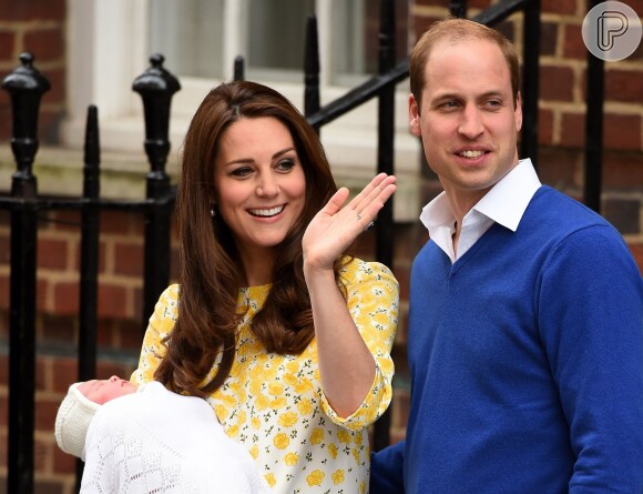 No dia 2 de maio vei ao mundo Charlotte, a segunda filha de Kate Middleton príncipe William