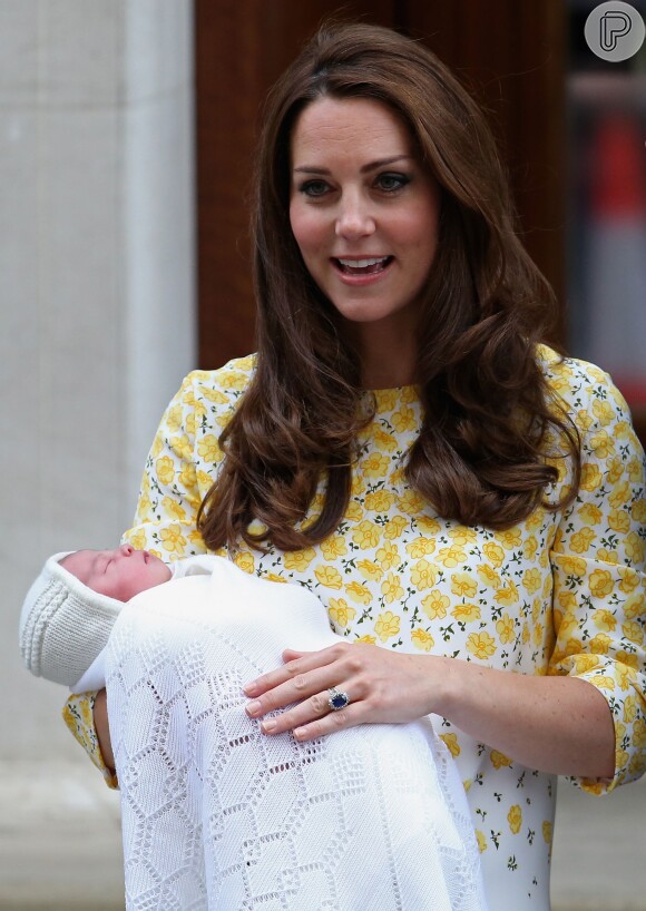 Com filha recém-nascida, Kate Middleton escreve carta emocianante para evento infantil de caridade, nesta segunda-feira, 11 de maio de 2015