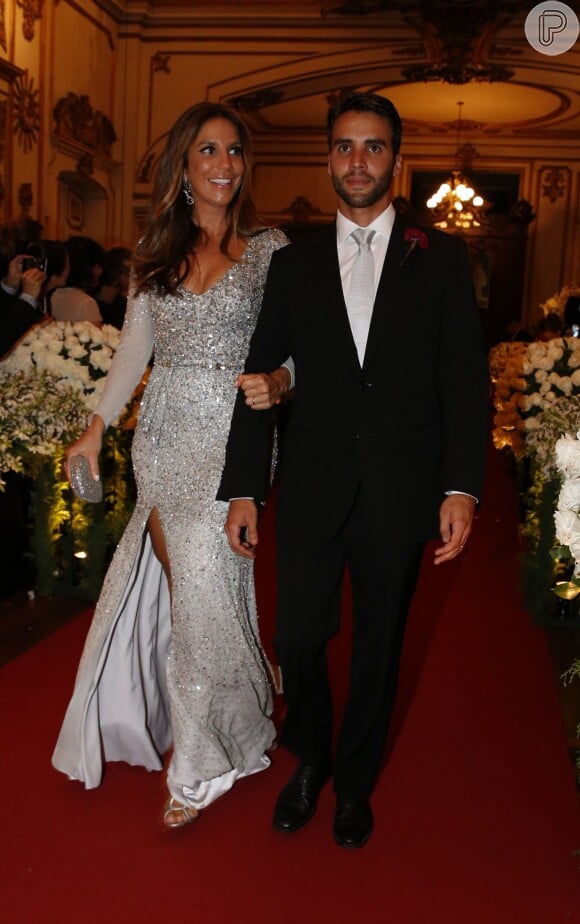 Ivete Sangalo e o marido, Daniel Cady, foram padrinhos de casamento de Preta Gil e Rodrigo Godoy