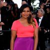 A atriz Mindy Kaling prestigia o sexto dia do Festival de Cannes, na França