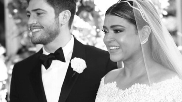 Preta Gil comemora uma semana de casada com Rodrigo Godoy: 'Marido e amante'