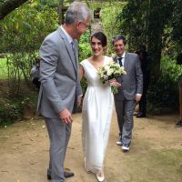 Pedro Bial se casa com a jornalista Maria Prata em pousada de Petrópolis