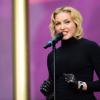 Madonna participou do evento beneficente Chime for Change: The Sound of Change Live, mas não cantou