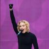 Madonna vibra no Chime for Change: The Sound of Change Live, em Londres