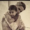 No Dia das Mães, Guilhermina postou essas fotos com a filha e legendou: 'Que sonho chegar em casa e ter este 'pequeno ser' te esperando com um sorriso lindo, puro e cheio de amor!'
