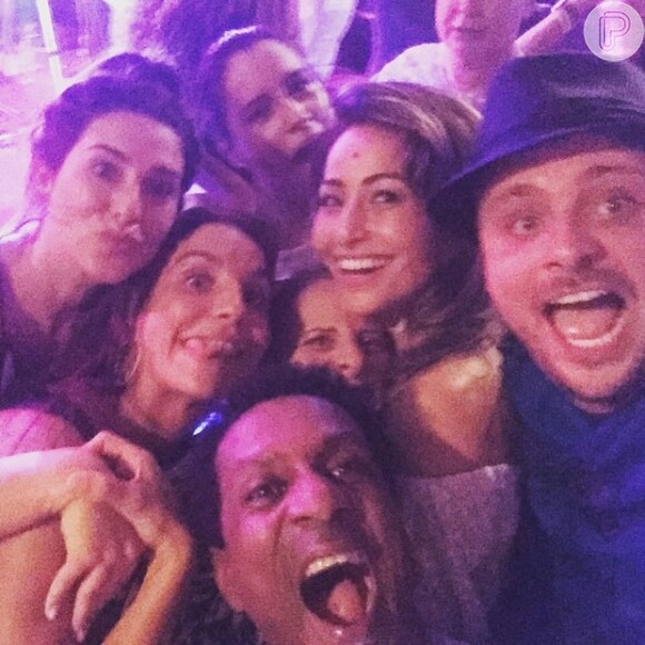 Ivete Sangalo comemorou os 43 anos ao lado de familiares e amigos no último final de semana, no Hotel Tivoli Eco Resort, na Praia do Forte, em Salvador