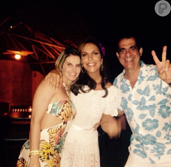 Ivete Sangalo comemorou os 43 anos ao lado de familiares e amigos no último final de semana, no Hotel Tivoli Eco Resort, na Praia do Forte, em Salvador
