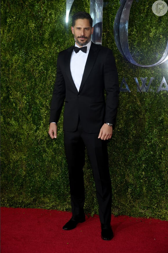 O ator Joe Manganiello prestigia o Tony Awards 2015, em Nova York, nos Estados Unidos, neste domingo, 7 de junho de 2015