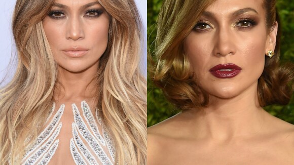 Jennifer Lopez mostra novo visual com cabelos mais curtos no Tony Awards 2015