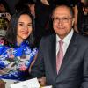O governador do Estado de São Paulo, Geraldo Alckmin, e sua mulher, Lu Alckmin, também estiveram no evento