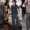 Johnny Depp curte usar coletes e chapéus para compor seus looks
