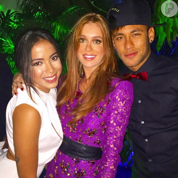 Marina Ruy Barbosa recebeu Anitta e Neymar em sua festa de 20º aniversário, no final de semana