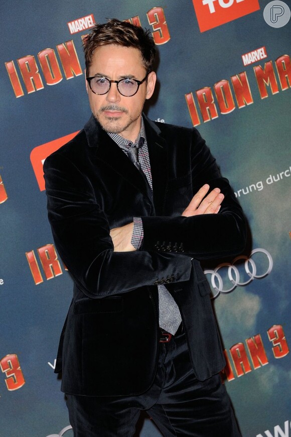 Robert Downey Jr. lançou este ano 'Homem de Ferro 3', que é maior bilheteria do cinema nos Estados Unidos em 2013