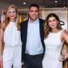Ronaldo, Celina Locks e Fernanda Paes Leme foram ao lançamento da loja virtual da grife eusouHITT