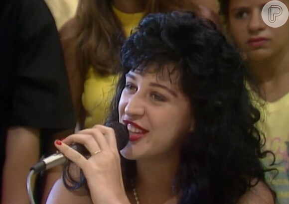 Claudia Raia integrou o júri do programa 'Cassino do Chacrinha' (1987)