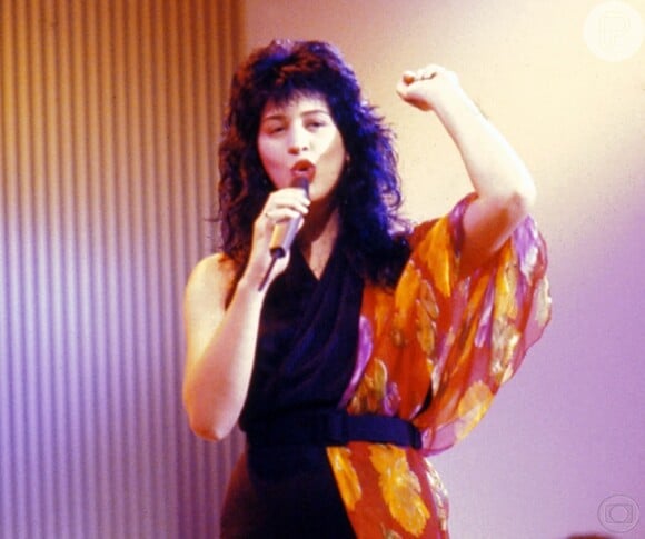 Claudia Raia foi uma das apresentadoras do 'Globo de Ouro' (1989)