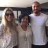 Aline e Fernando chegaram a Recife nesta quarta-feira, dia 8 de julho de 2015, para almoçar e tratar de negócios com a amiga Mariza