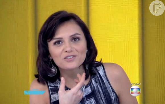 Monica Iozzi voltou a falar no programa 'Vídeo Show' desta quinta-feira, 9 de julho de 2015, que os jovens devem ouvir menos música sertaneja
