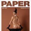 Kim Kardashian parou a internet em novembro de 2014 ao posar com o bumbum nu para a revista 'Paper'