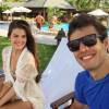 Camila Queiroz leva namorado para gravações de 'Verdades Secretas' no nordeste