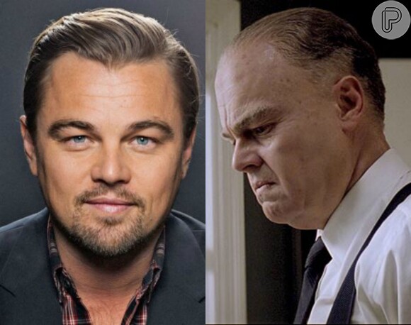 Leonardo DiCaprio passou por um longo processo de envelhecimento para viver o fundador do FBI no filme 'J.Edgar'